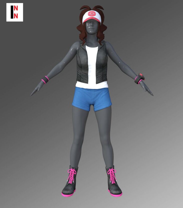 Pokemon Hilda Outfit For Genesis 8 Female - Render-State