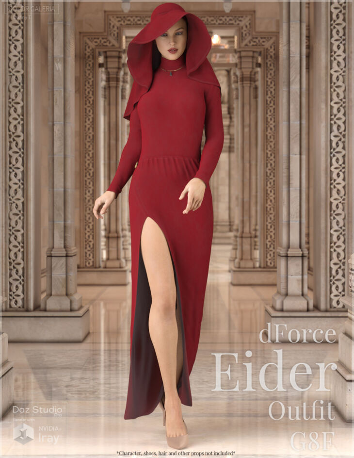 Dforce Eider Outfit For Genesis 8 Female Render State