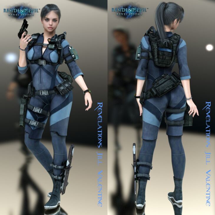 Jill Valentine Battle Suit Verumvc3 G8f Render State