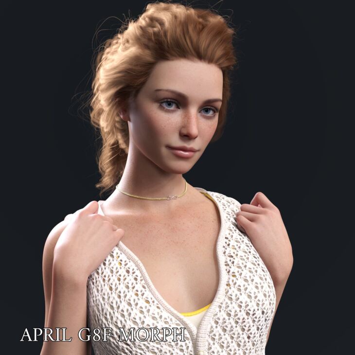 April Character Morph For Genesis 8 Females Render State