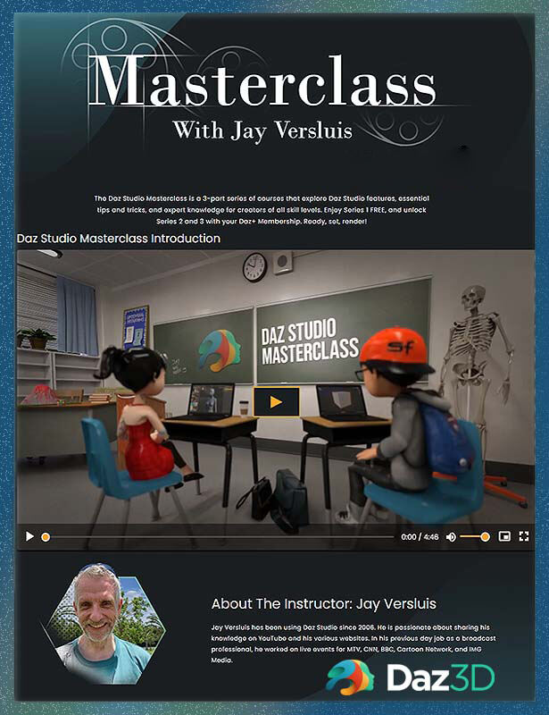 Daz Studio Masterclass – Render-State