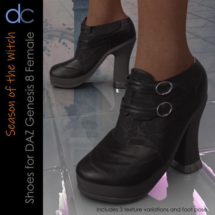 DC-Season Of the Witch Shoes for G8Female - Render-State