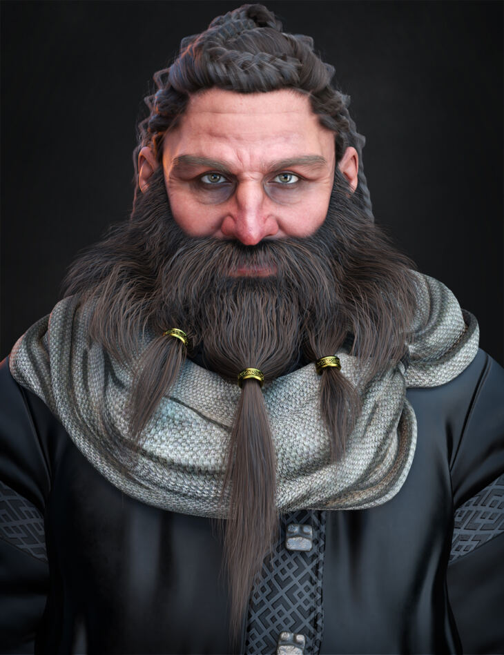 Kobold Beard for Genesis 9 - Render-State