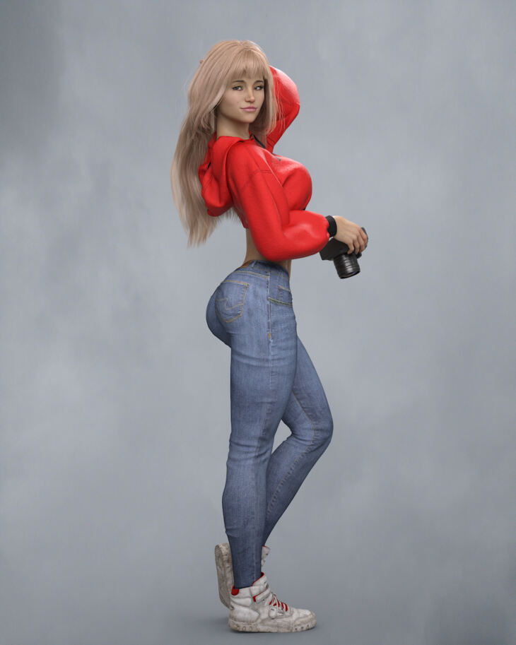 Krashwerks Courtney For Genesis 8 Female Render State 8006