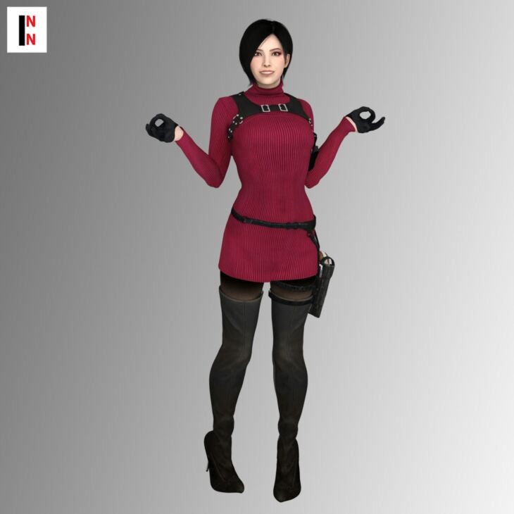 Re4 – Ada Wong For Genesis 8 Female – Render State