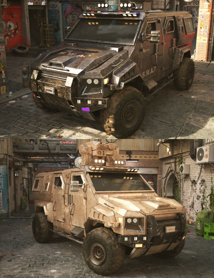 XI Armored Patrol Vehicle - Render-State