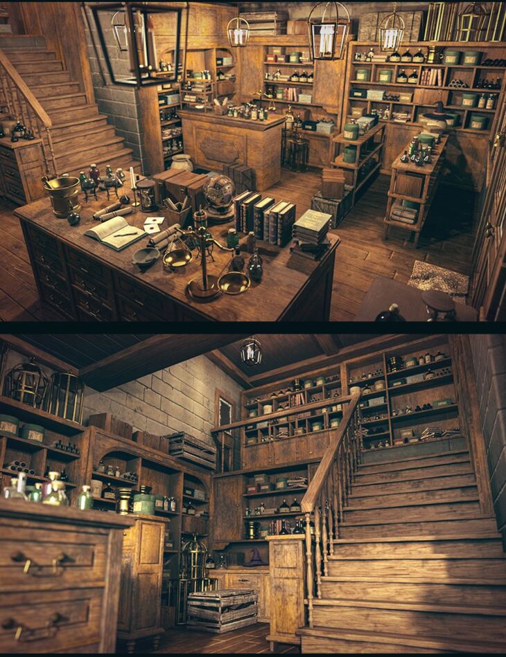 Magic Potion Shop – Render-State