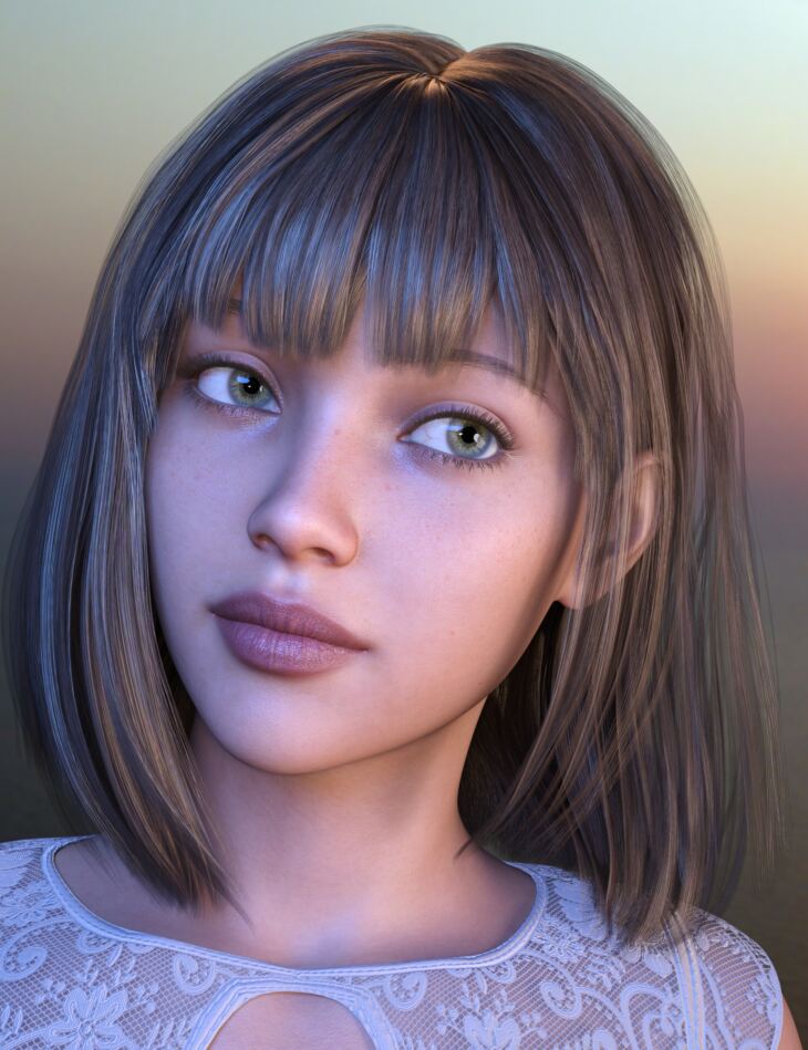 Protostar Hair For Genesis 9 8 And 81 Female Render State