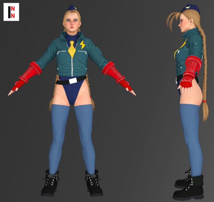 Cammy SF6 Pose Pack Vol.2 (For GEN8 & 8.1 Females) - Daz Content by  Kazkazuma