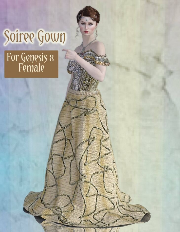 Soiree Gown For Genesis 8 Female Render State