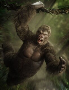 Ape World Gorilla for Genesis 9