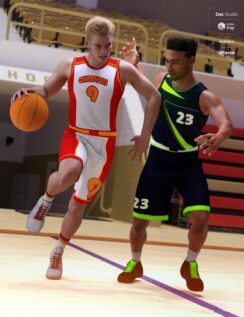 dForce Basketball Uniform Textures
