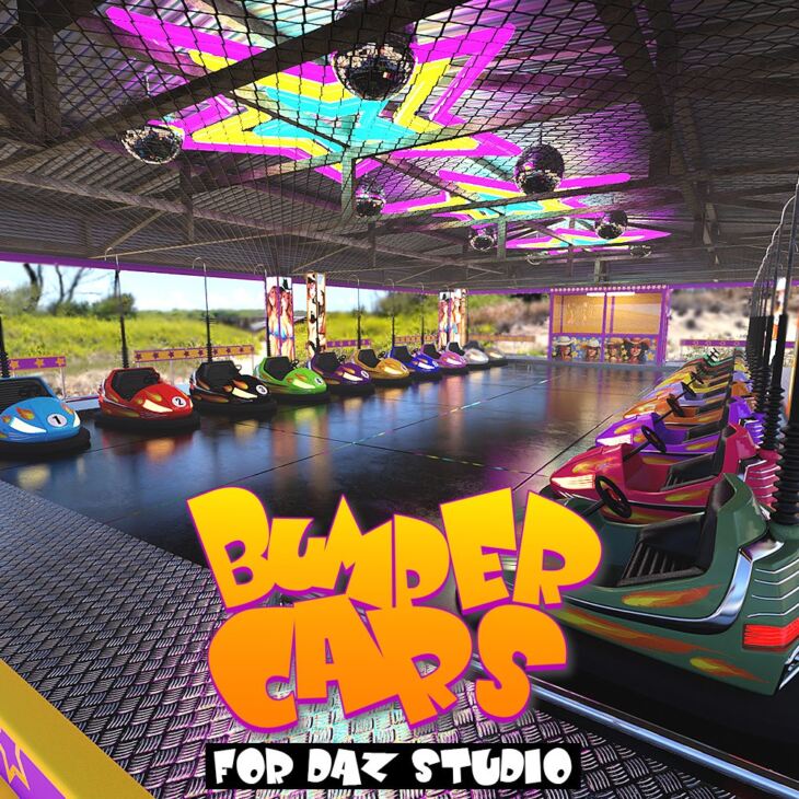 Bumper Cars for Daz Studio – Render-State