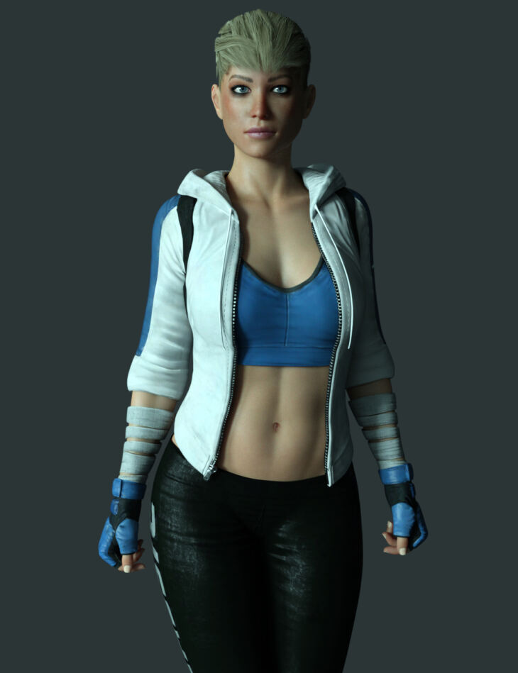 Mkx Cassie Cage For G8f Render State 