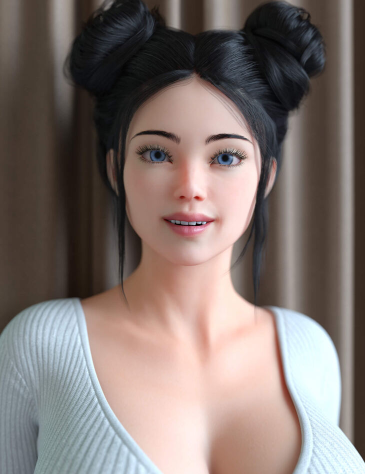 Niko and Niko Hair for Genesis 8 Female – Render-State