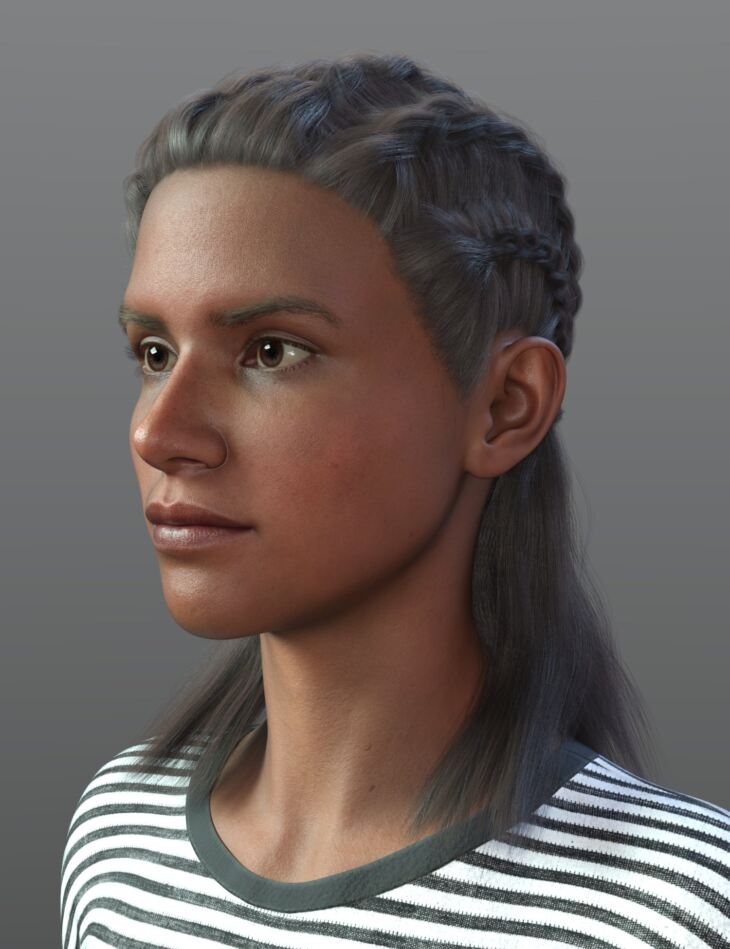 Spr Sassou Hair For Genesis 9 Render State