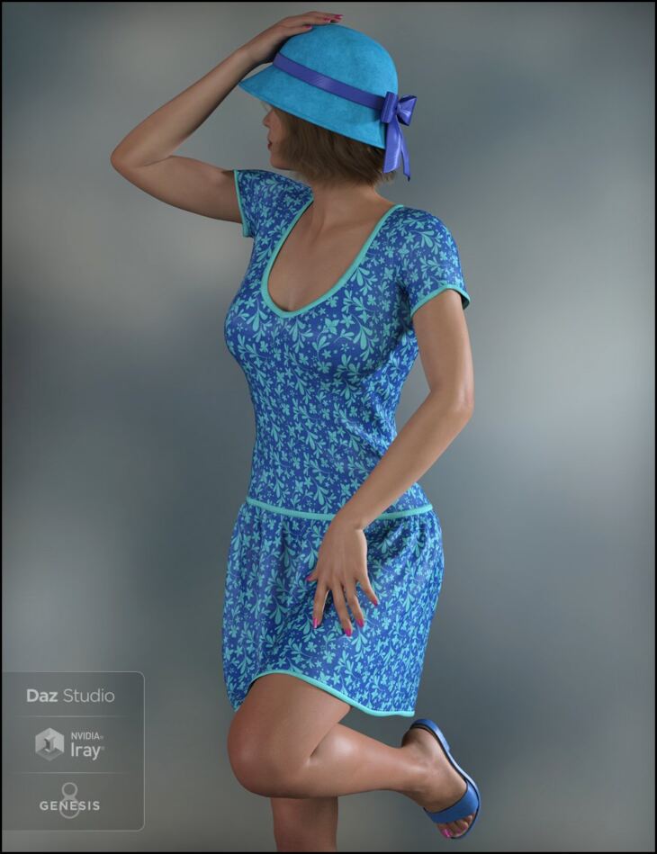dForce Spring Fun Outfit for Genesis 8 Female(s) – Render-State