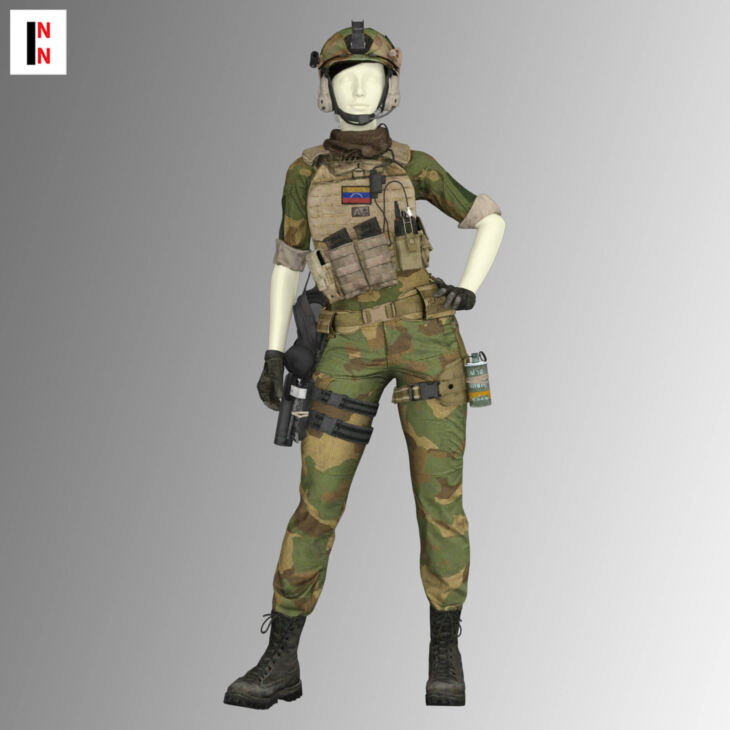 COD – Mara Forest OPS Outfit for Gensis 8 Female – Render-State