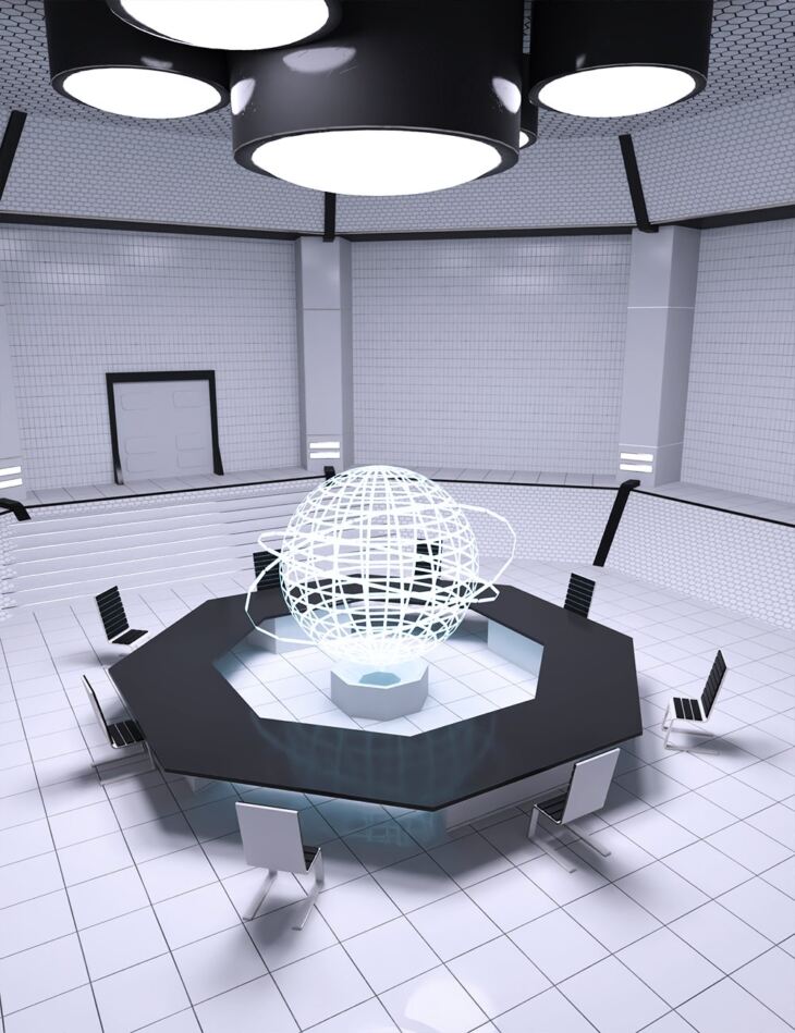 FH Sci-Fi Chamber Room - Render-State