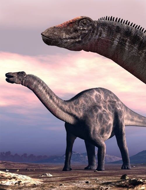 Dicraeosaurus – Render-state