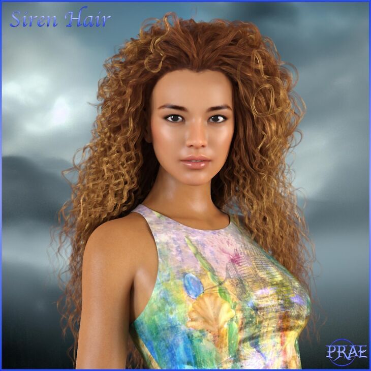 Prae-Siren Hair For G8/G9 Daz – Render-State