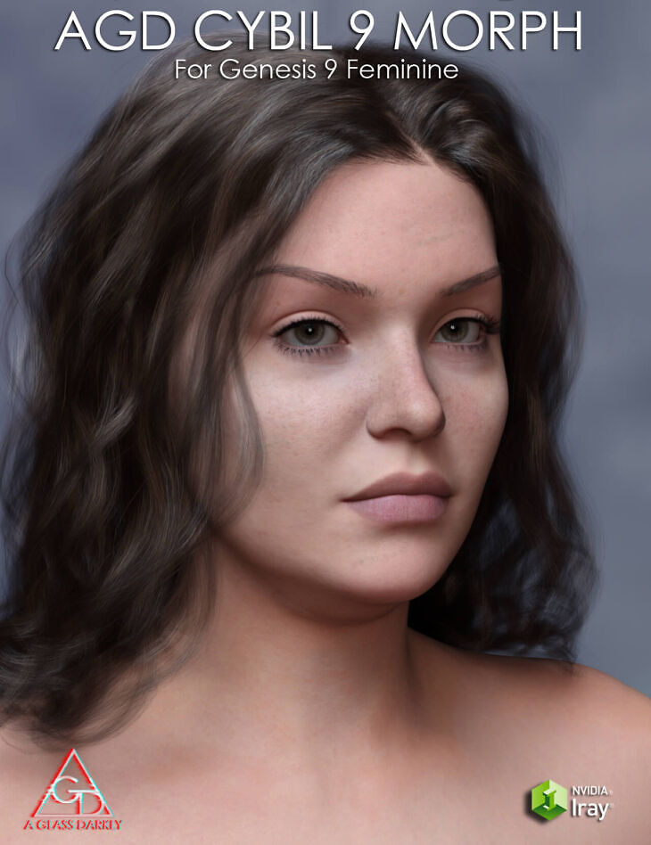 AGD Cybil Character Morph for Genesis 9 - Render-State