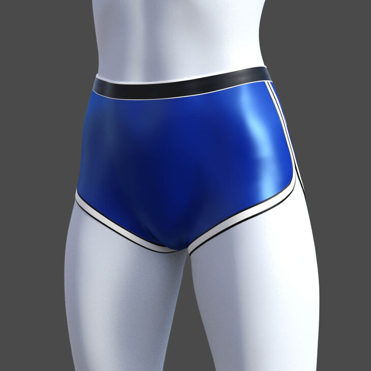 Cheeky Dolphin Shorts for Genesis 8 Females - Render-State