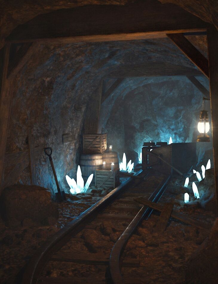 Crystal Mine - Render-State