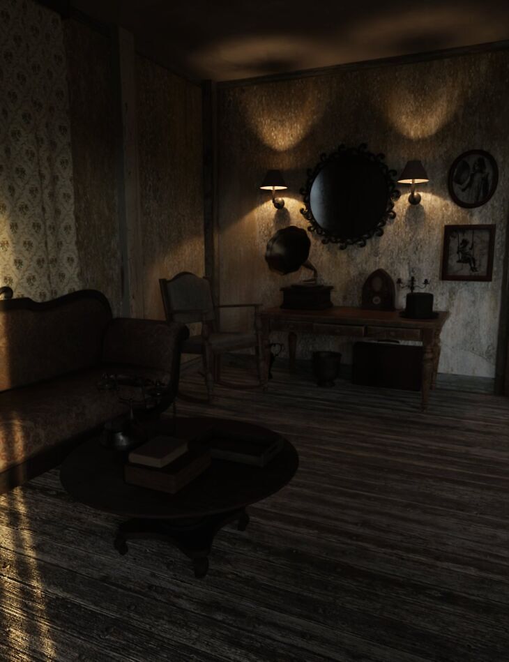 FG Haunted House Props - Render-State