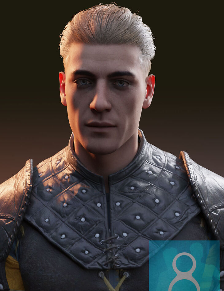 BG3 Rugan For G8M Render State   Baldurs Gate 3 Rugan For Genesis 8 Male 