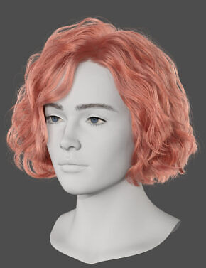 HS Viola Hair For Genesis 9