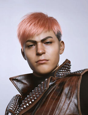 AK Vigorous Hair for Genesis 9