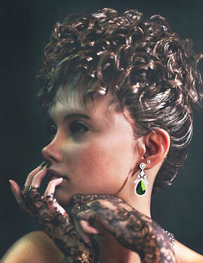 FN Glam Hair for Genesis 9