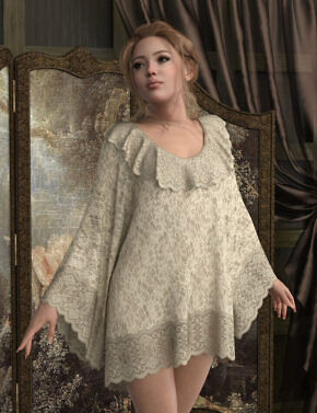 dForce Amour Shirt for Genesis 9