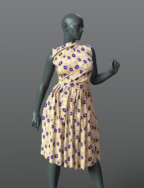 dForce SPR Waist Hugging Dress for Genesis 9